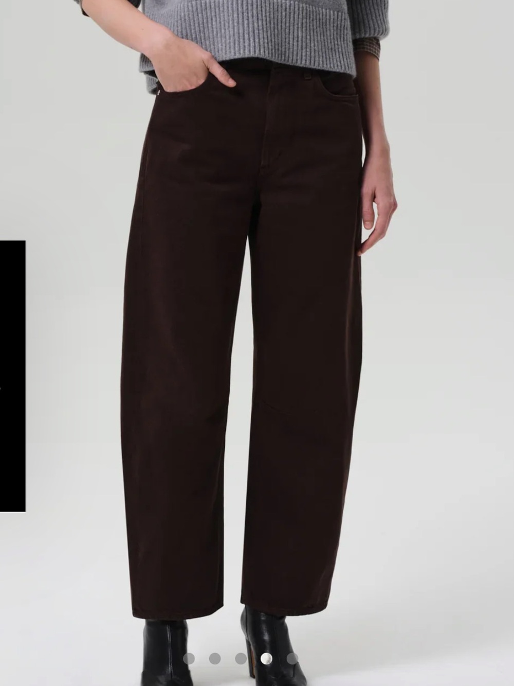 NWOT Citizens of Humanity Miro Relaxed Jean - Dark Brown